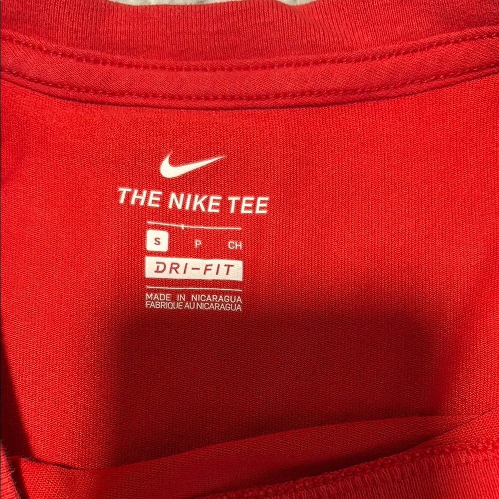 Nike Red Dri-FIT Tee - Picture 2 of 2